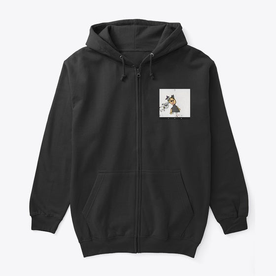 Distinguished Unisex Zip Up Hoodie | Premium Unisex T-Shirt, Trending Graphic Tee
