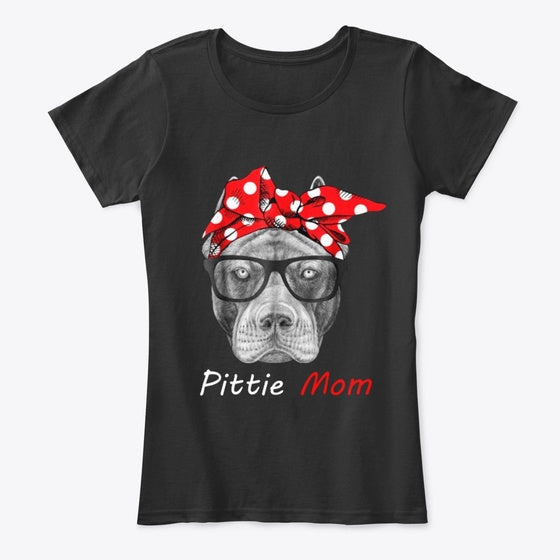Pittie Mom Shirt/hoodie