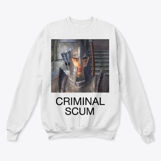 Oblivion Imperial Guard Criminal Scum | Anime Graphic T-Shirt for Men Women