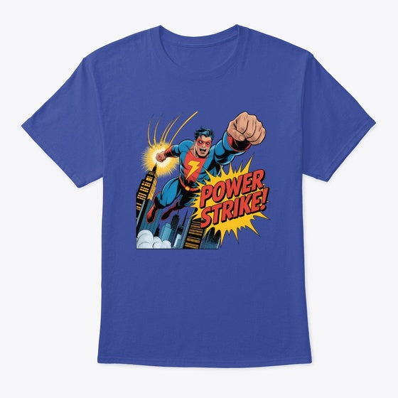 Power Strike | Anime Graphic T-Shirt for Men Women