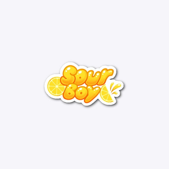 SourBoy design logo sticker | Premium Unisex T-Shirt, Trending Graphic Tee