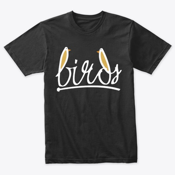 Birds on the Black - BeLikeMik | Premium Unisex T-Shirt, Trending Graphic Tee