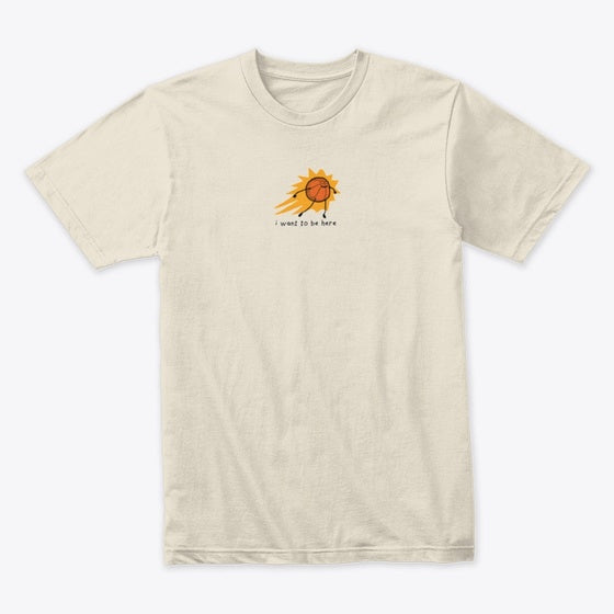 i want to be here | Premium Unisex T-Shirt, Trending Graphic Tee