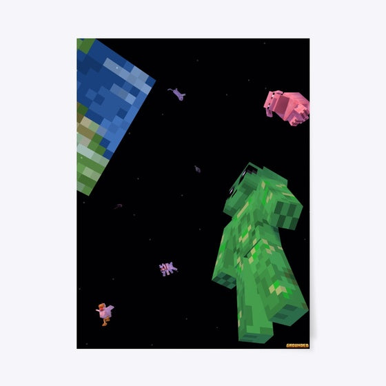 Floatin - Grounded Poster | Premium Unisex T-Shirt, Trending Graphic Tee