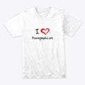 I Love Neurographic art | Anime Graphic T-Shirt for Men Women
