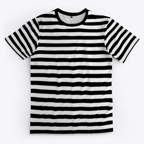 Emo Stripes Plain White