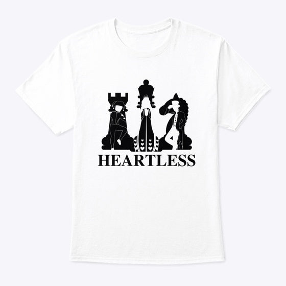 Heartless Chess Pieces | Premium Unisex T-Shirt, Trending Graphic Tee