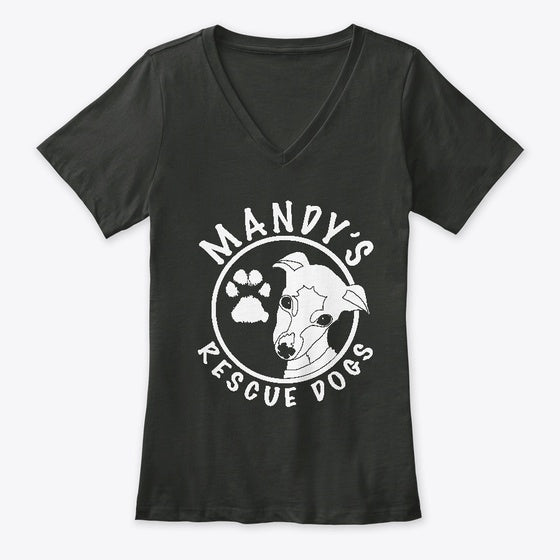 Mandy's Rescue Dogs Logo Tee | Premium Unisex T-Shirt, Trending Graphic Tee