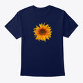 Sunflower Motif T-Shirt