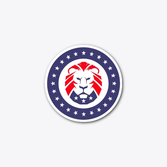 Trump Patriot Lion Sticker | Premium Unisex T-Shirt, Trending Graphic Tee