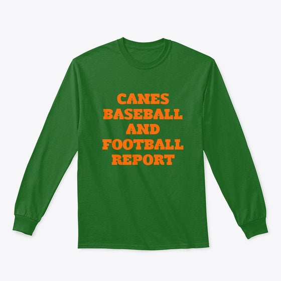 Canes Baseball and Football Report | Premium Unisex T-Shirt, Trending Graphic Tee
