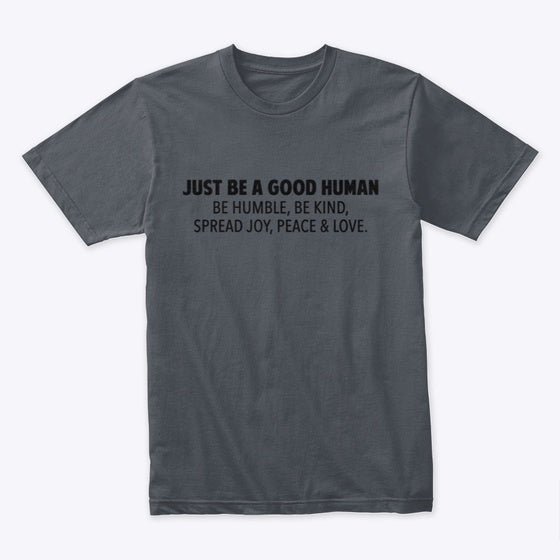 Just Be A Good Human Page Name