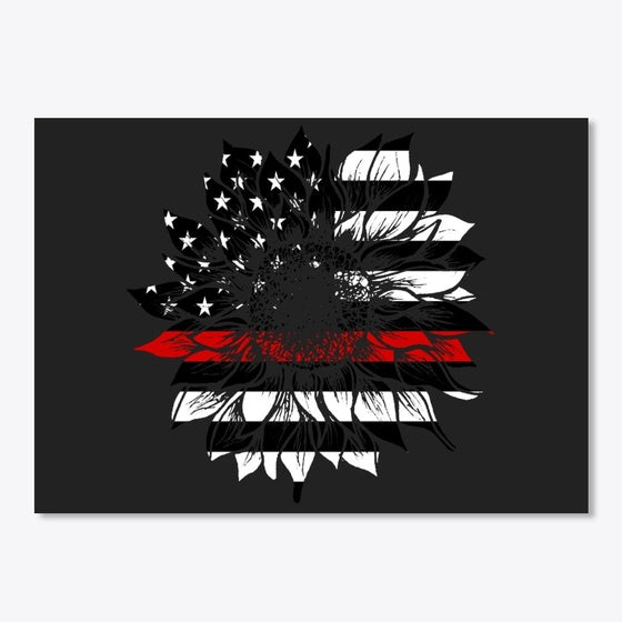 Red Line Flag Sunflower