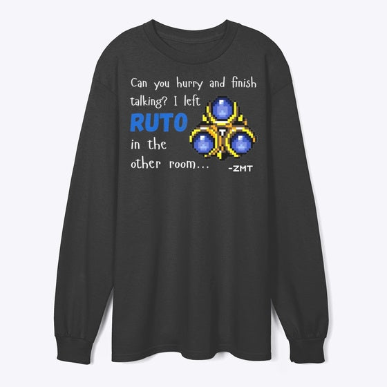 Ruto White Letters | Anime Graphic T-Shirt for Men Women