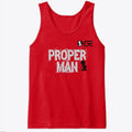 Proper Man Tank | Anime Graphic T-Shirt for Men Women