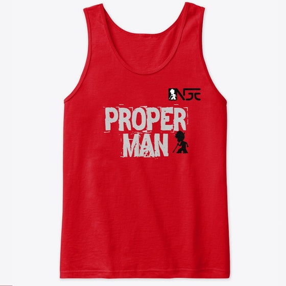 Proper Man Tank | Anime Graphic T-Shirt for Men Women