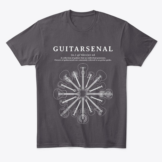 Guitarsenal Shirt 3 By Tony Polecastro
