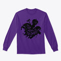 Team Missi Long Sleeve Black On Purple