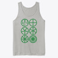 6 x Green Solar Wheel range | Premium Unisex T-Shirt, Trending Graphic Tee