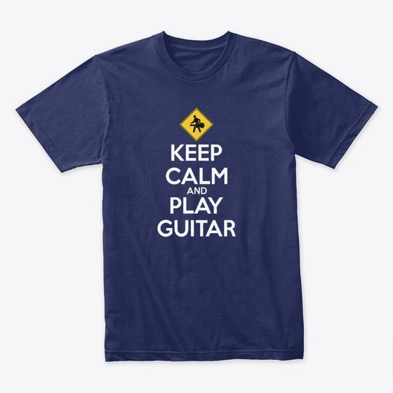 Keep Calm Play Guitar - Logo