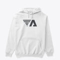TA LOGO HOODIE-WHITE | Premium Unisex T-Shirt, Trending Graphic Tee
