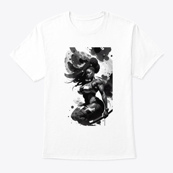 Ink Afrii Classic Crew Neck Tee | Anime Graphic T-Shirt for Men Women
