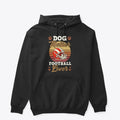 Dog Mother Football Lover | Premium Unisex T-Shirt, Trending Graphic Tee