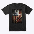 F CK THE SYSTEM | Anime Graphic T-Shirt for Men Women
