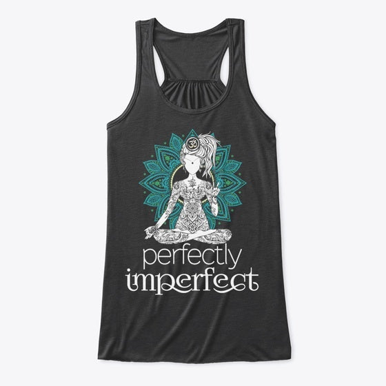 Perfectly Imperfect Teal V Tee