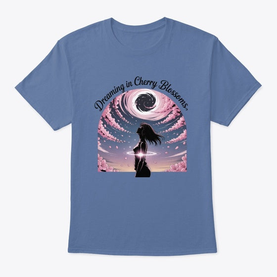 Cherry Blossom Sky | Anime Graphic T-Shirt for Men Women