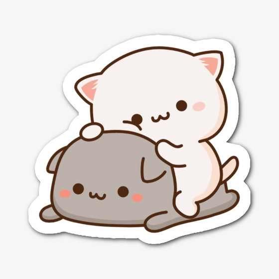Peach Sitting On Goma