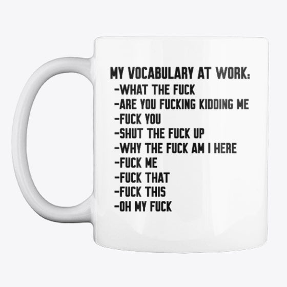 My Vocabulary At Work