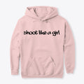 shoot like a girl | Premium Unisex T-Shirt, Trending Graphic Tee