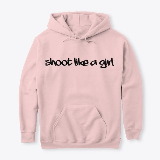 shoot like a girl | Premium Unisex T-Shirt, Trending Graphic Tee