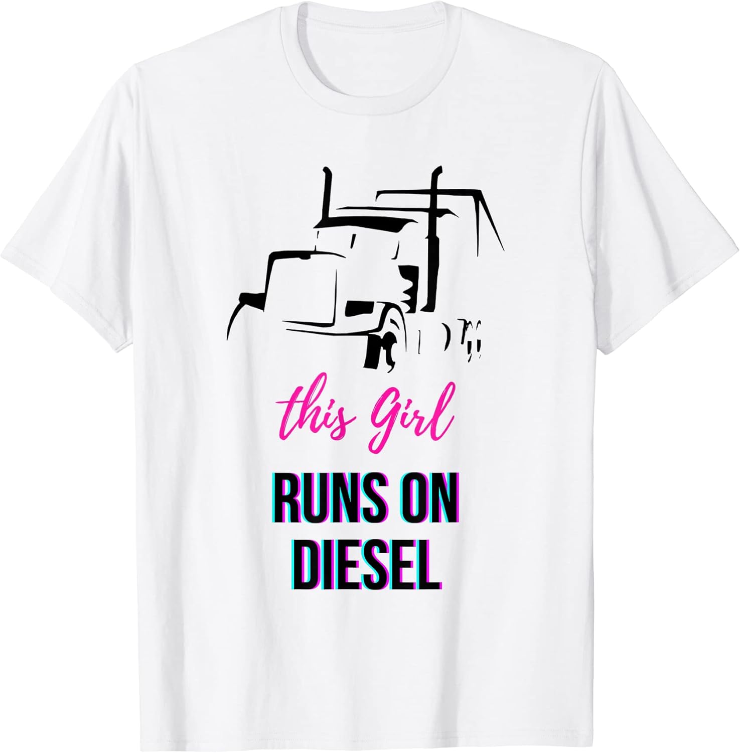 Girl Runs On Diesel A Tribute To Trucking