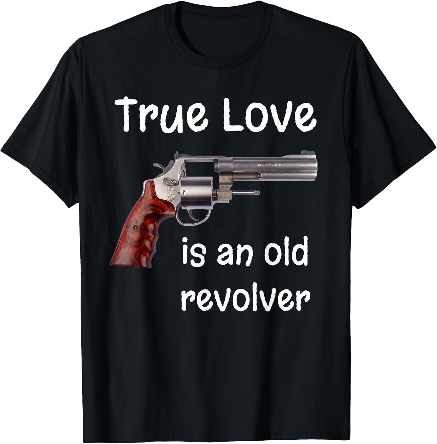 True Love Is An Old Revolver Gun Picture