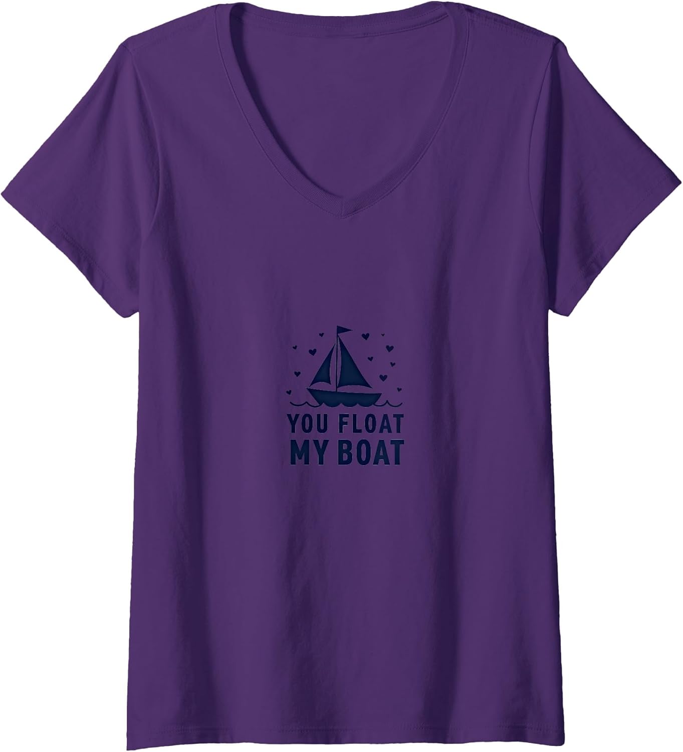 Womens Float My Boat Nautical Love Sailing V