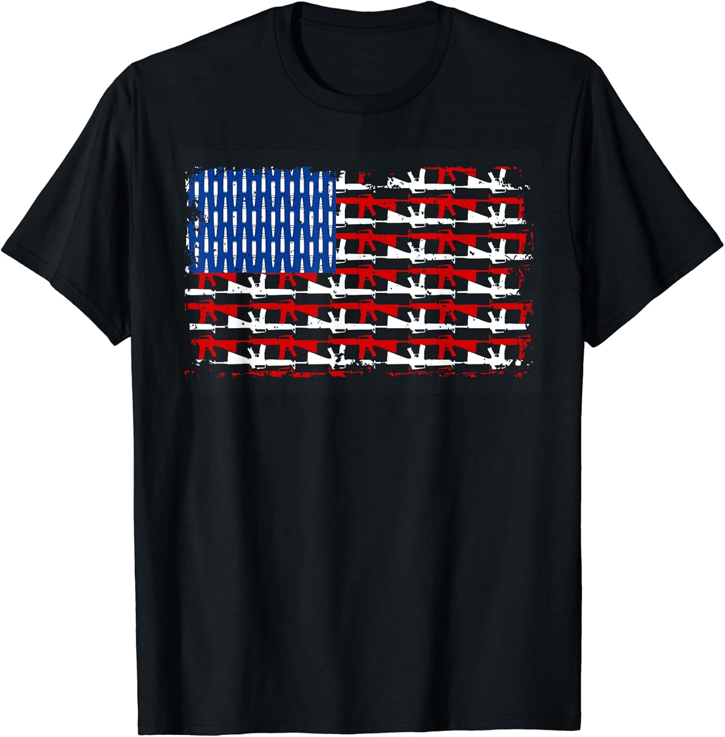 Vintage Us American Flag Usa Pro Gun Retro Gun Owners Women Men