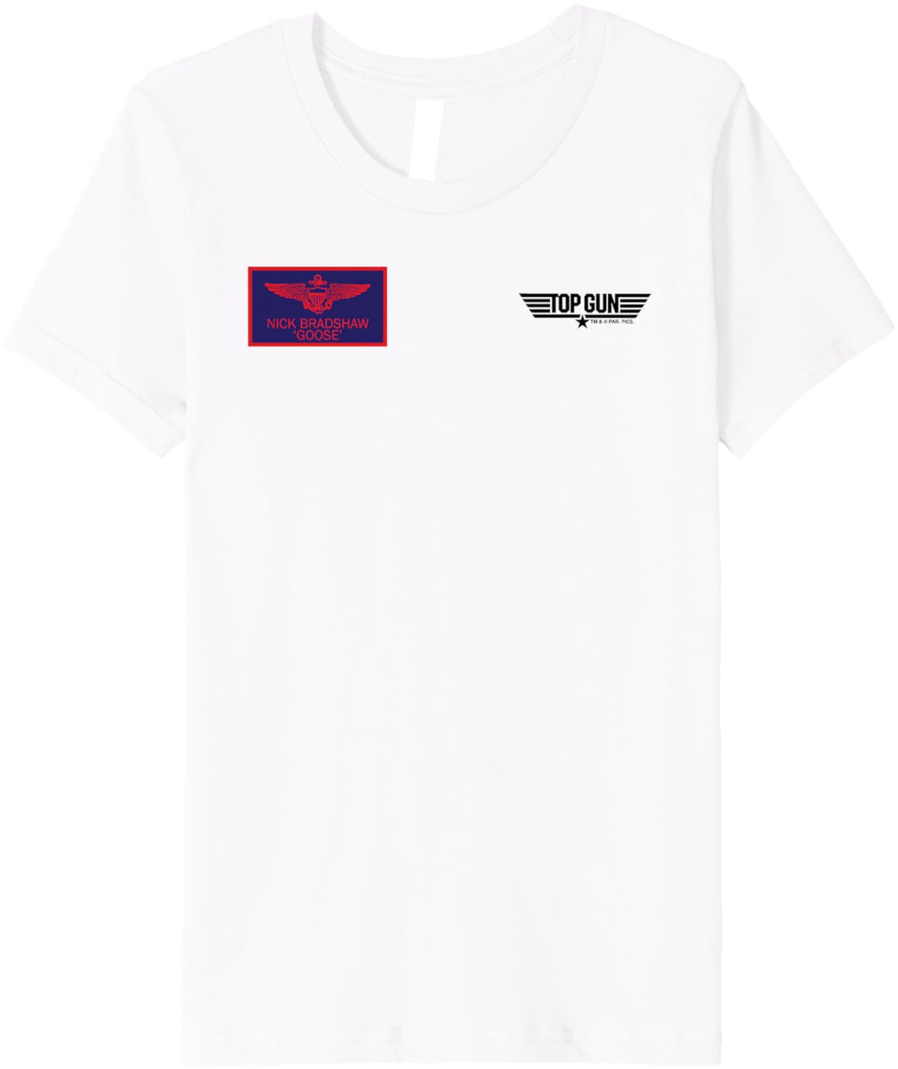 Kids Top Gun Nick Bradshaw Goose Chest Badge Kids Premium