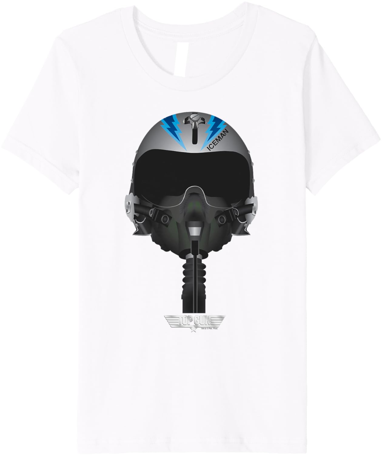 Kids Top Gun Iceman Pilot Helmet Kids Premium
