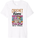 Crochet Queen Yarn Crocheting Premium