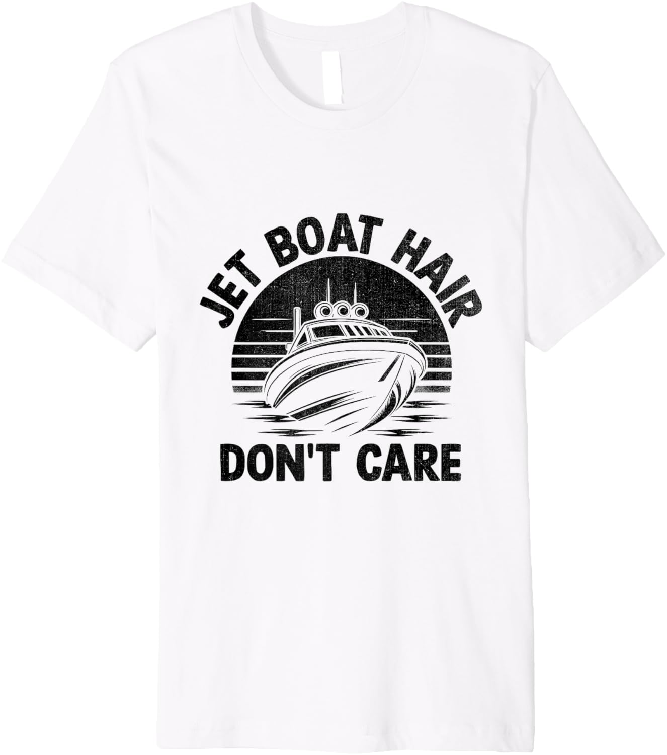 Jet Boat Hair Don Care Captain Jet Boating