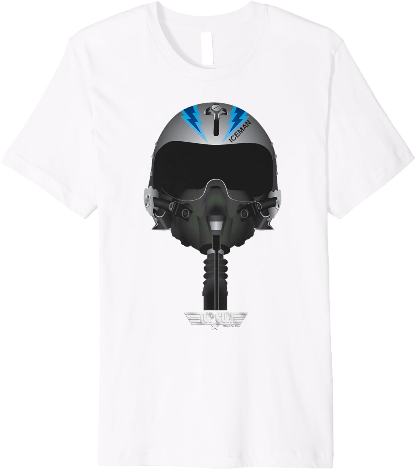 Top Gun Iceman Pilot Helmet Premium