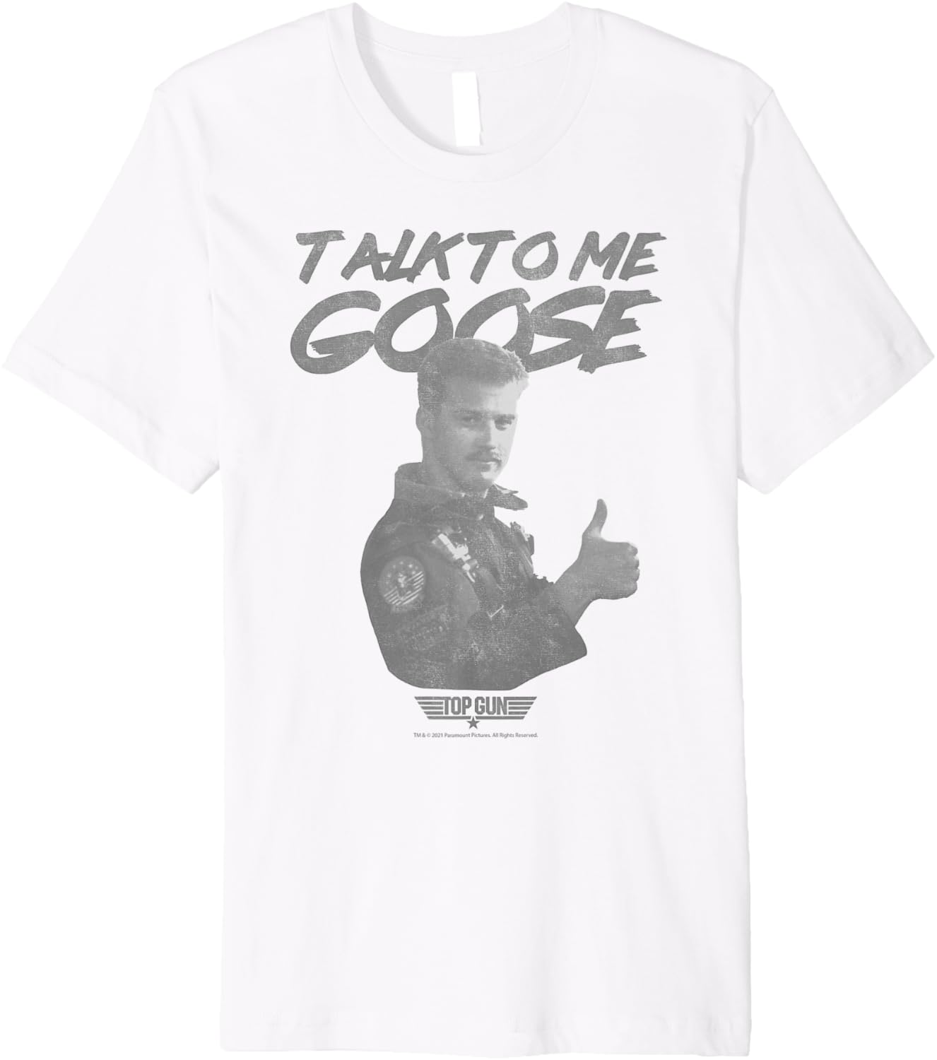 Top Gun Talk To Me Goose Thumbs Up Premium