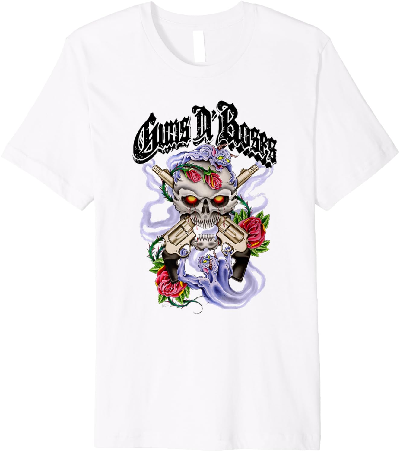 Guns N Roses Official Guns N Demons Purple Smoke Premium