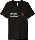 Made In Ponca City Oklahoma Place Of Birth Hometown Premium