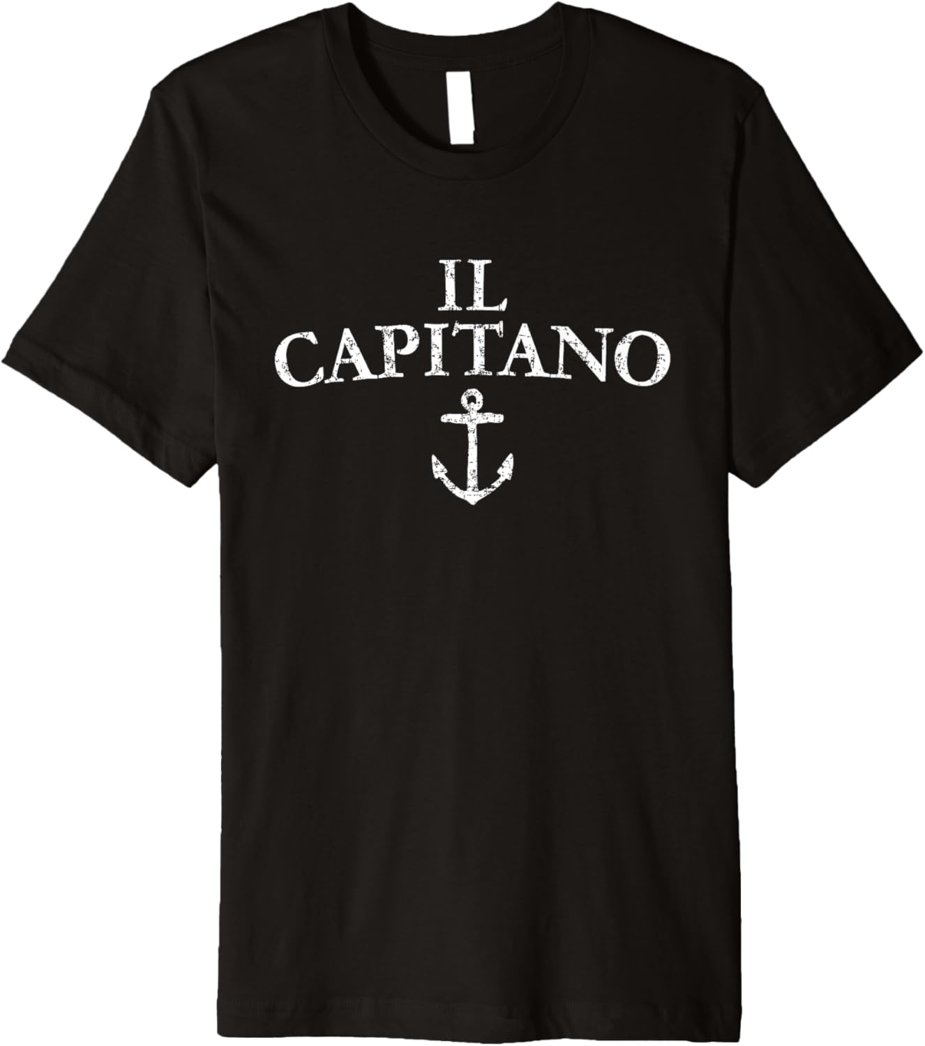 Il Capitano Vintage White Sailing Boating Captain