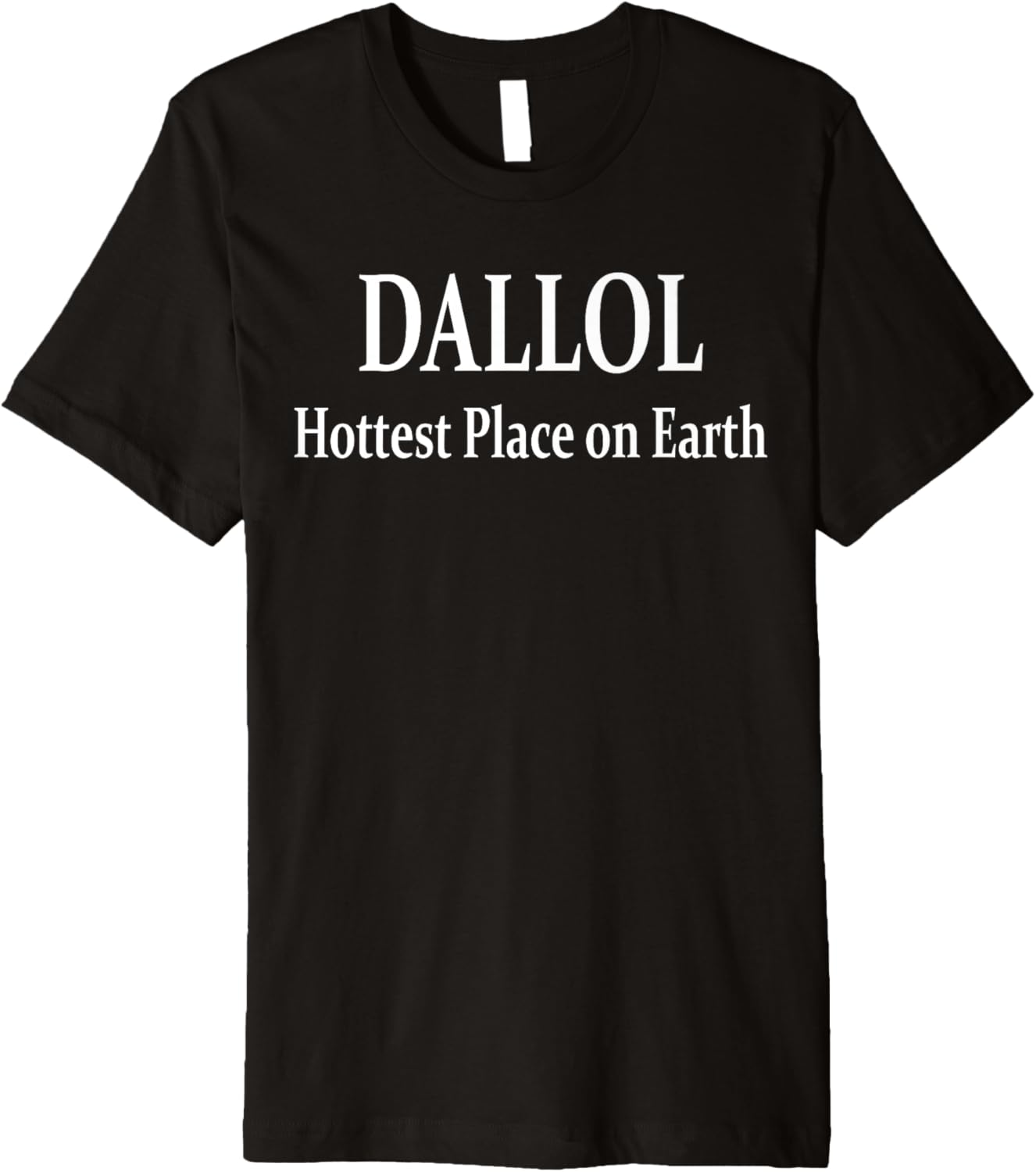 Dallol Ethiopia Hottest Inhabited Place on Earth Premium