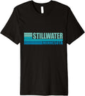 Blue Vintage Stillwater City Fun Real Place in Minnesota MN Premium