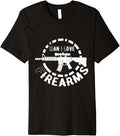 Man I Love Firearms Gun Owner 2Nd Amendment Pro Gun Rights Premium